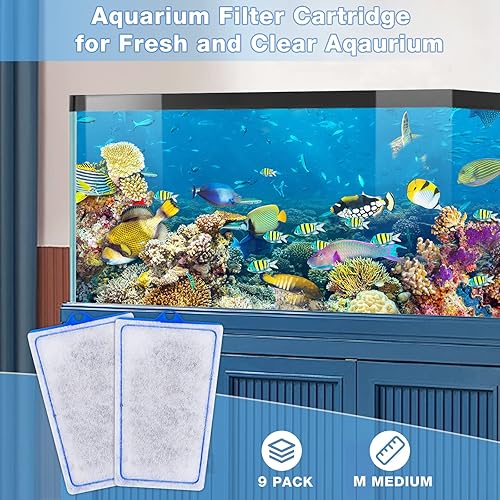 Miniatura 7 de 6 cartuchos de filtro grandes ensamblados compatibles con filtros Tetra Whisper Bio-Bag 20i 40i IQ20304560 PF20304060, cartuchos de filtro de