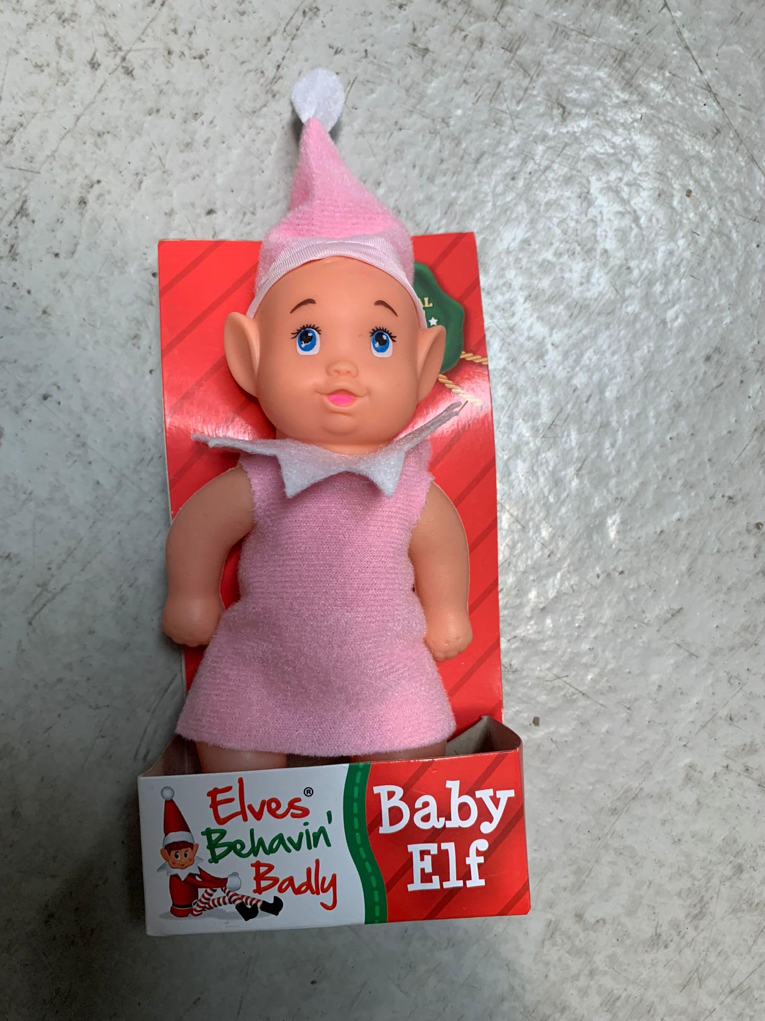 VIP Elf Baby Elf - Elf Sits On The Shelf For Christmas Accessory - Girl Baby