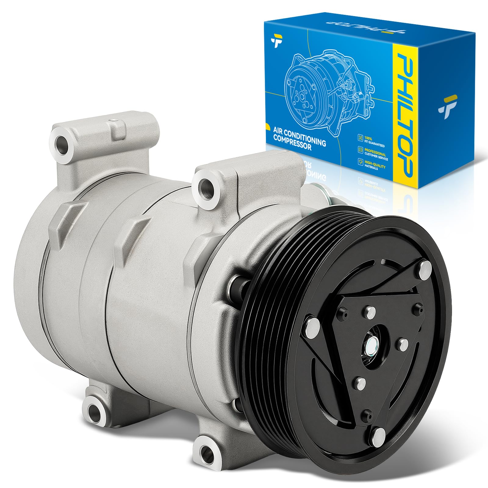 PHILTOP 275796 NEW AC Compressor for Tacoma 2005-2015