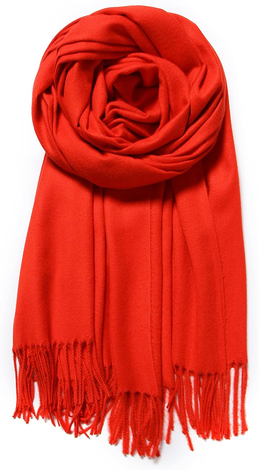 Cindy & Wendy Women's Pashmina Shawl Wrap for Evening Dress Bridesmaid Wedding Bridal Winter Warm Large Soft scarf - Image 5