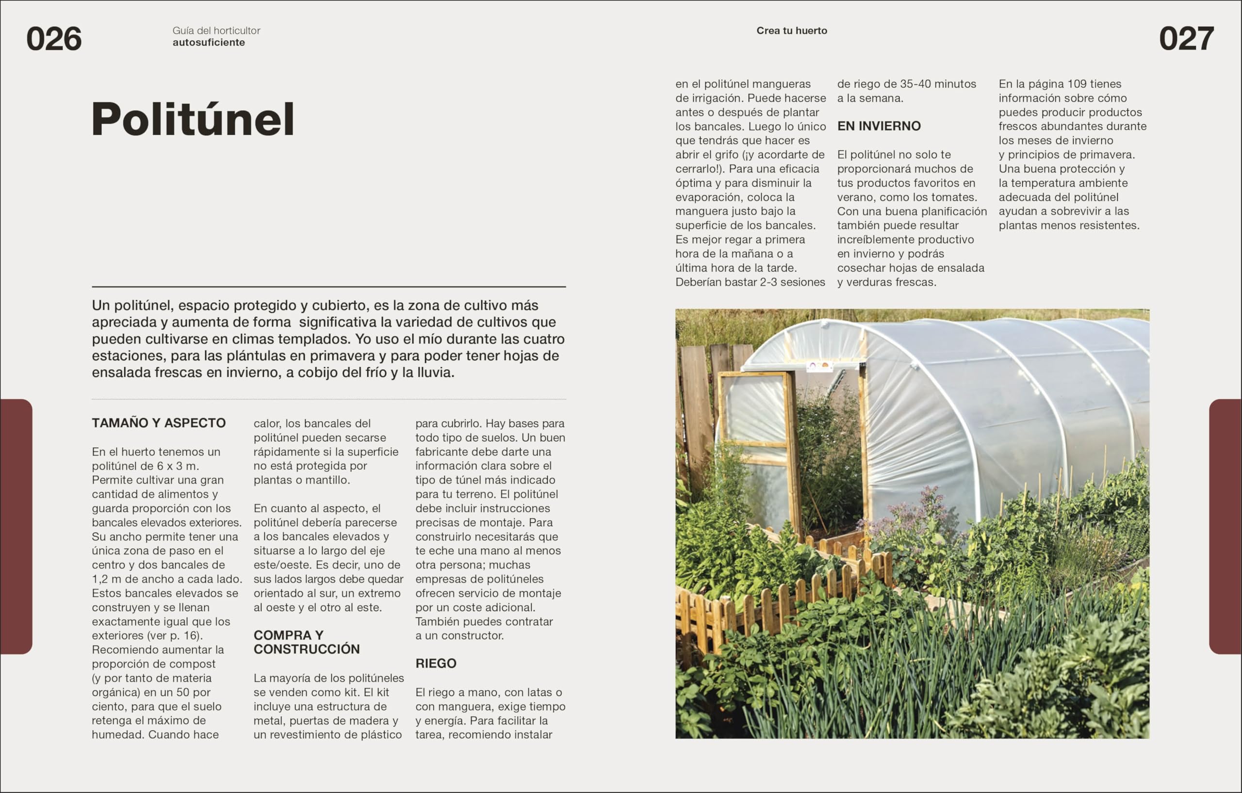Guía del horticultor autosuficiente: Técnicas, proyectos y recetas para todo el año (Jardinería)