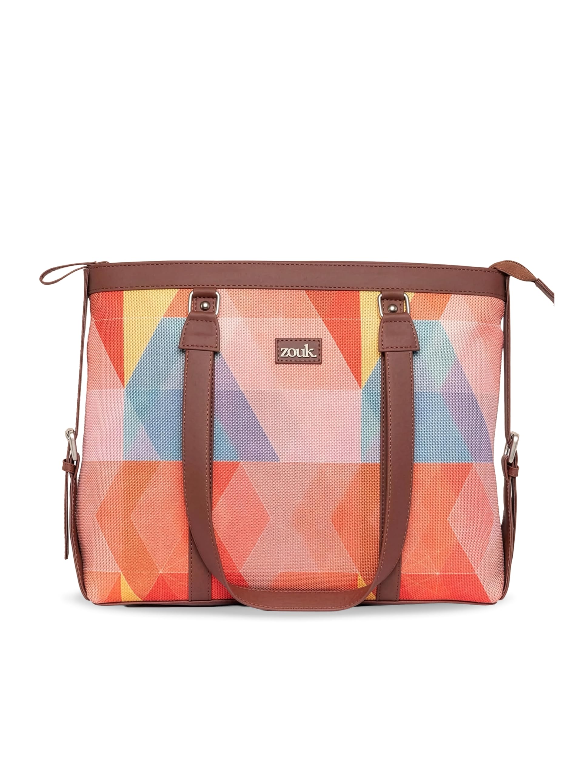 ZOUK Vegan Leather Office Bag - Laptop Tote -11 ZOUK Vegan Leather Office Bag - Laptop Tote -11