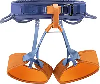 CORAX LT - CADEIRINHA PARA ESCALADA, AZUL/CORAL, TAM GG