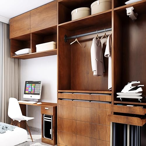 Miniatura 7 de YENHOME Papel tapiz extraíble de grano de madera rústica extraíble de 24 x 393 pulgadas, papel de contacto autoadhesivo para encimeras, armarios,