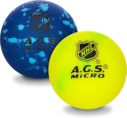 Franklin Sports NHL - Pelotas de hockey de calle, sin rebote para calle al aire libre + pelotas de hockey sobre ruedas, tamaño oficial para jóvenes