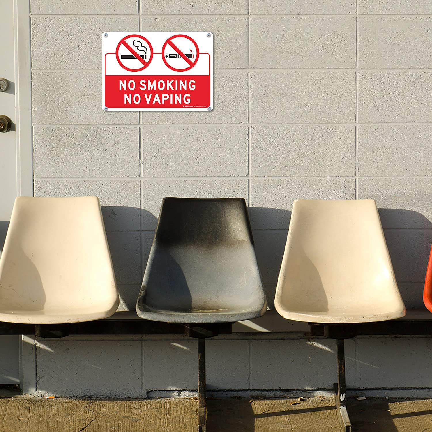 光 プレート NO SMOKING PLEASE UP662-4 2mvetro Amazon.com: Faittoo No Smoking No Vaping Sign, 2-Pack No