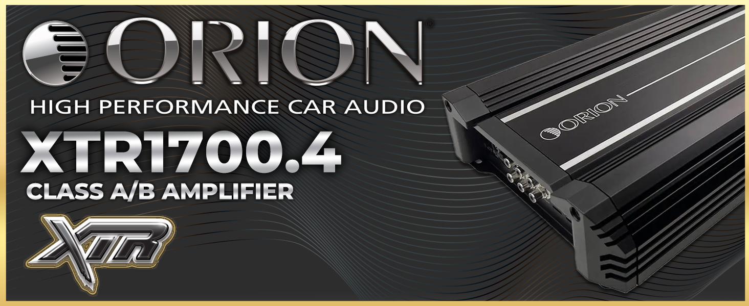 Amazon.com: Orion XTR Series XTR1700.4 High Power Class A/B 4