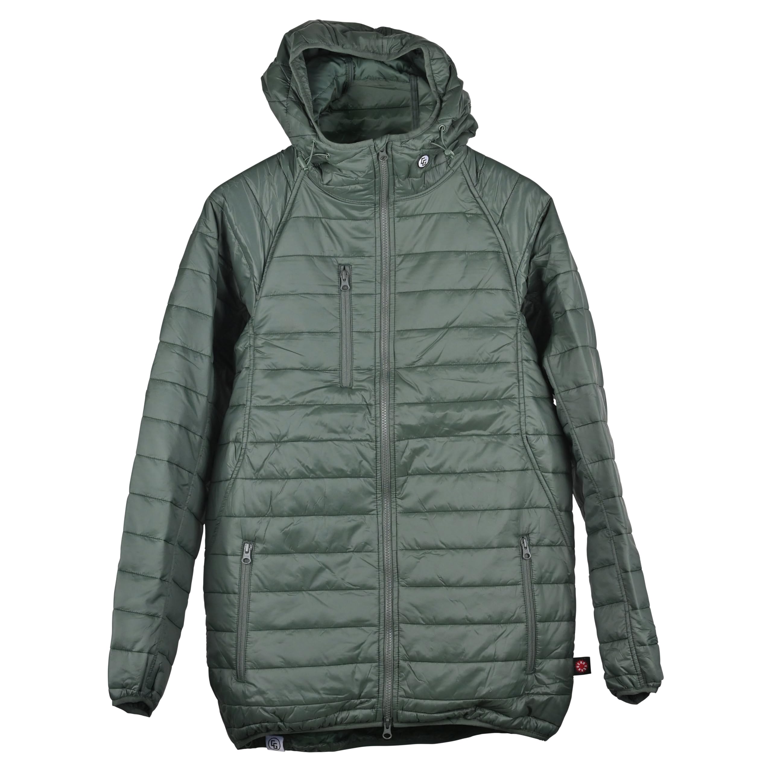 CG HABITATS Sleeping Bag Hoodie (US, Alpha, X-Small, Regular, Regular, OD Green)