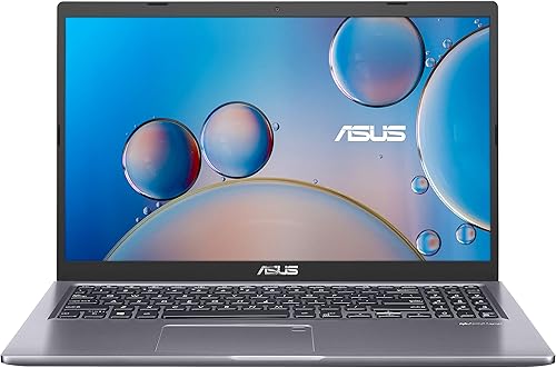 ASUS VivoBook 15 F515 - Portátil delgado y ligero, pantalla FHD de 15.6 pulgadas, procesador Intel Core i3-1005G1, 4 GB DDR4 RAM, 128 GB PCIe SSD,