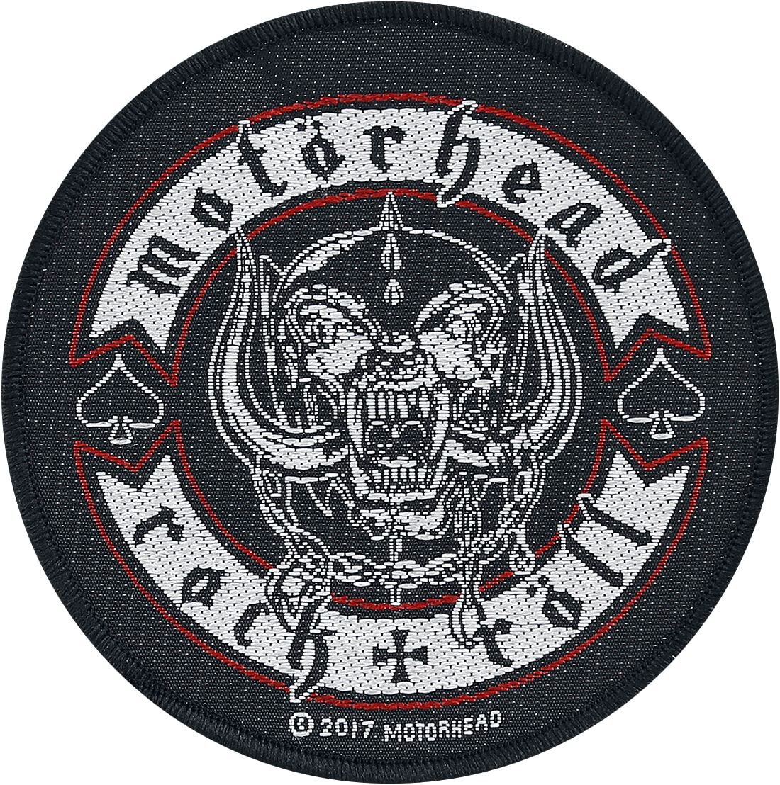 Motörhead Biker Badge Unisex Patch multicolour, 100% polyester,
