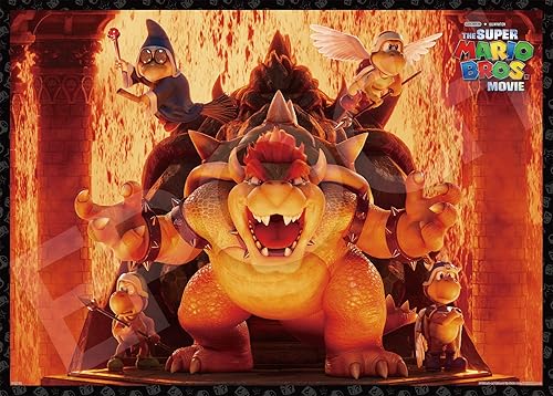 Rompecabezas de 500 piezas Super Mario Brothers Bowser World (15.0 x 20.9 pulgadas (15.0 x 20.9 in)