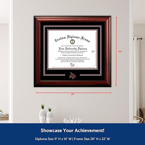 Vista 119 de NCAA - Marco para diploma Spirit.