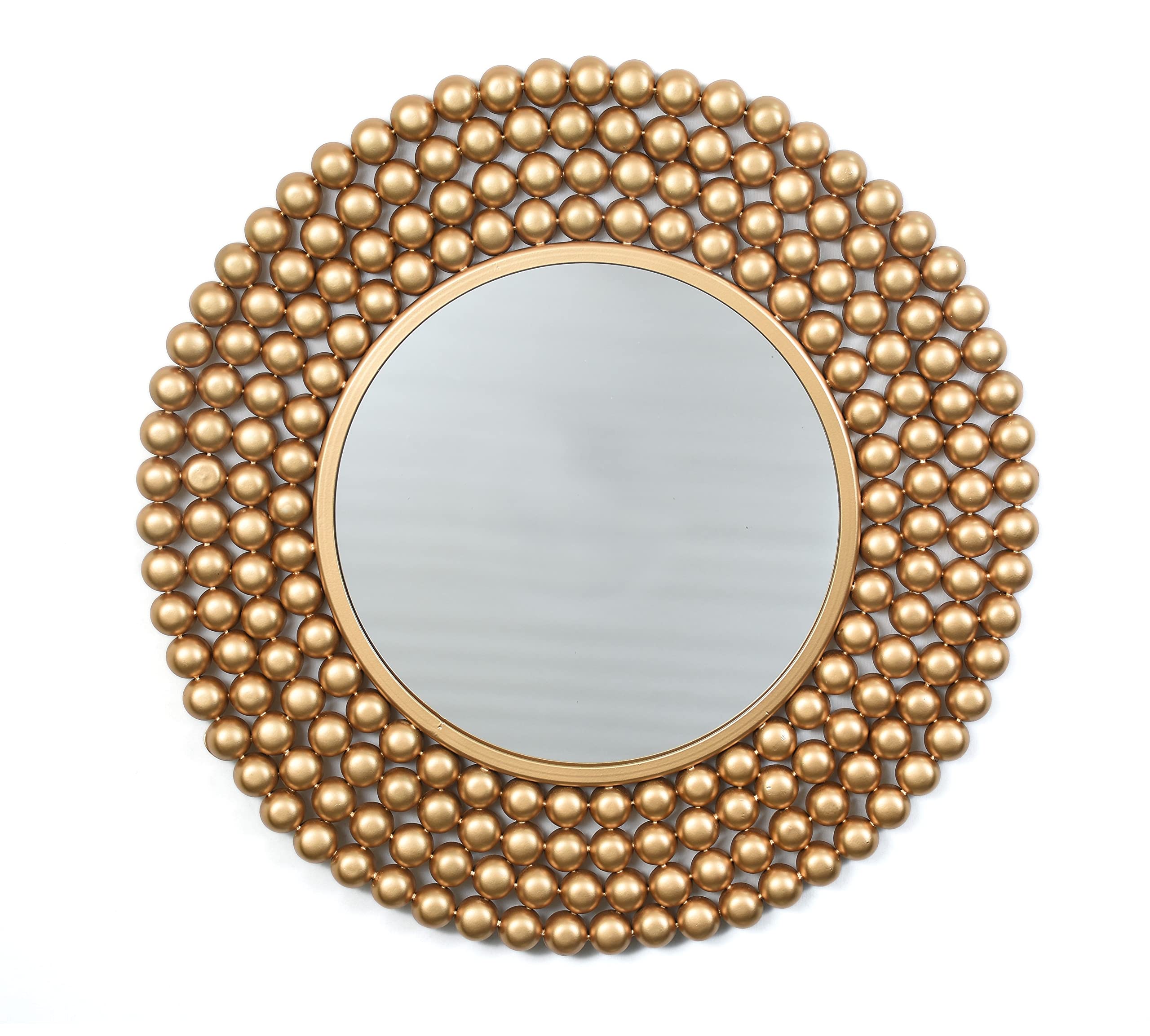 Harrow Decor Gold Large Bubble Mirror Wm-008B-G, Size 68Cm In Finish