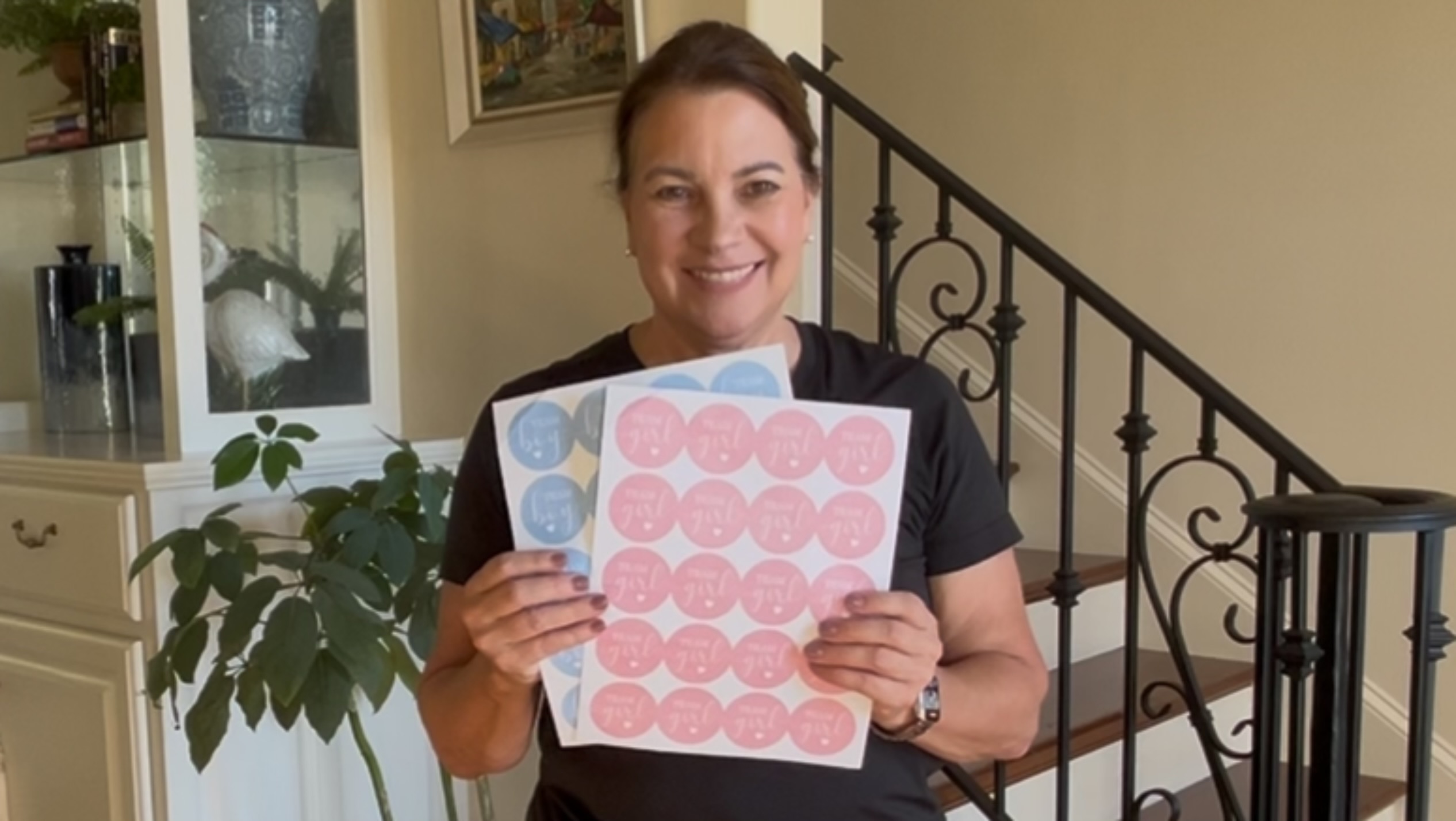 Watch Pink & Blue Gender Reveal Stickers Honest Review on