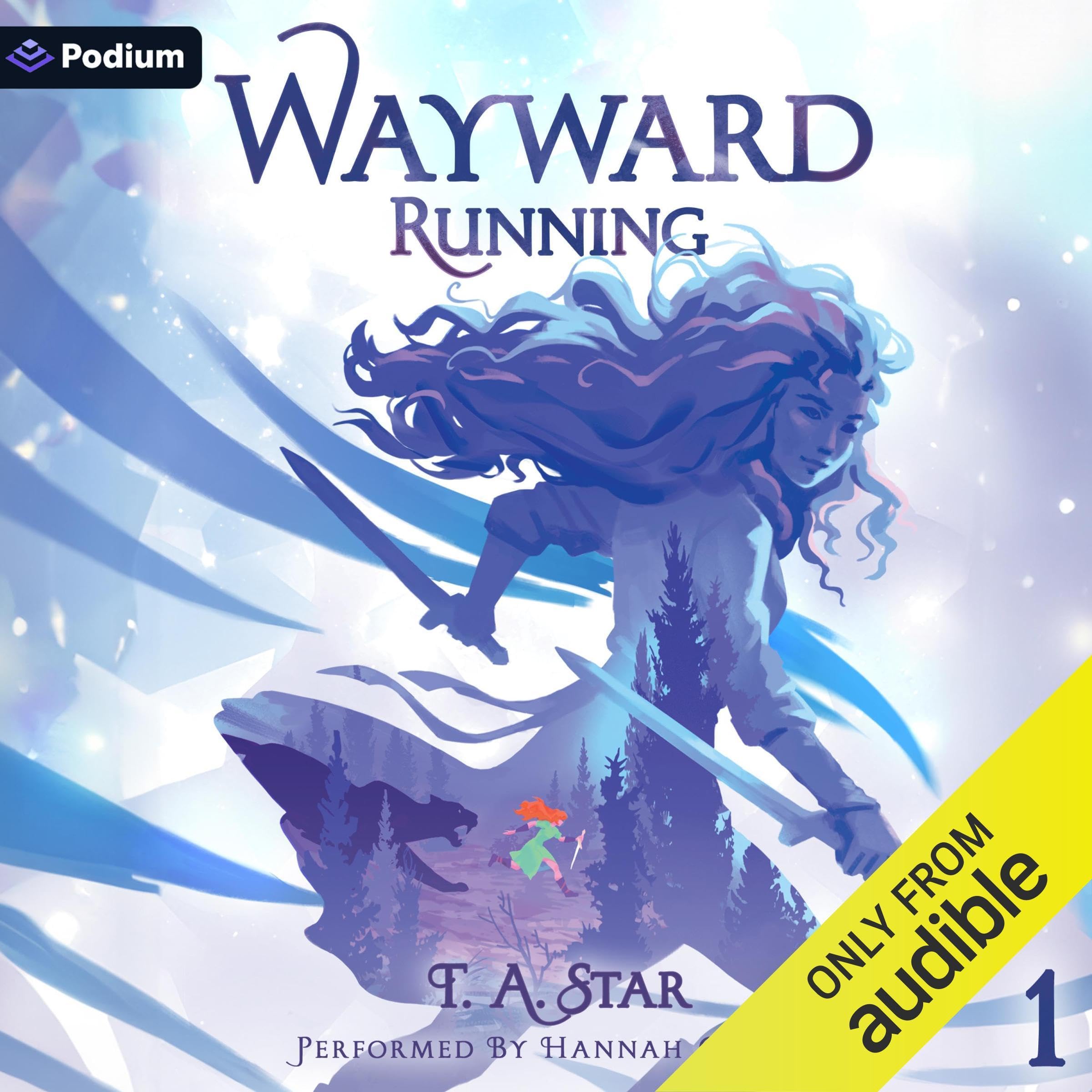 Cover art for Wayward: Running: An Isekai LitRPG