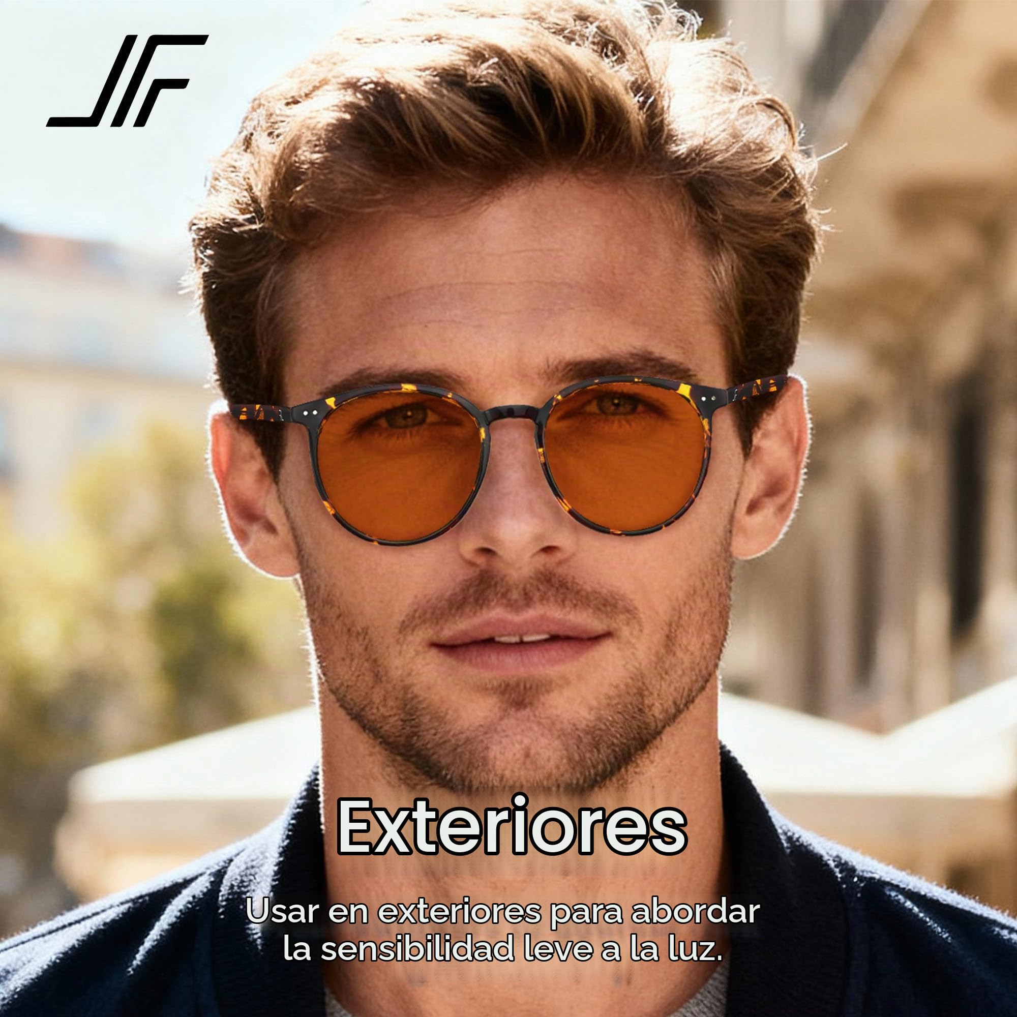 Gafas Filtro Luz Azul Redondas Unisex para Ordenador Pantalla