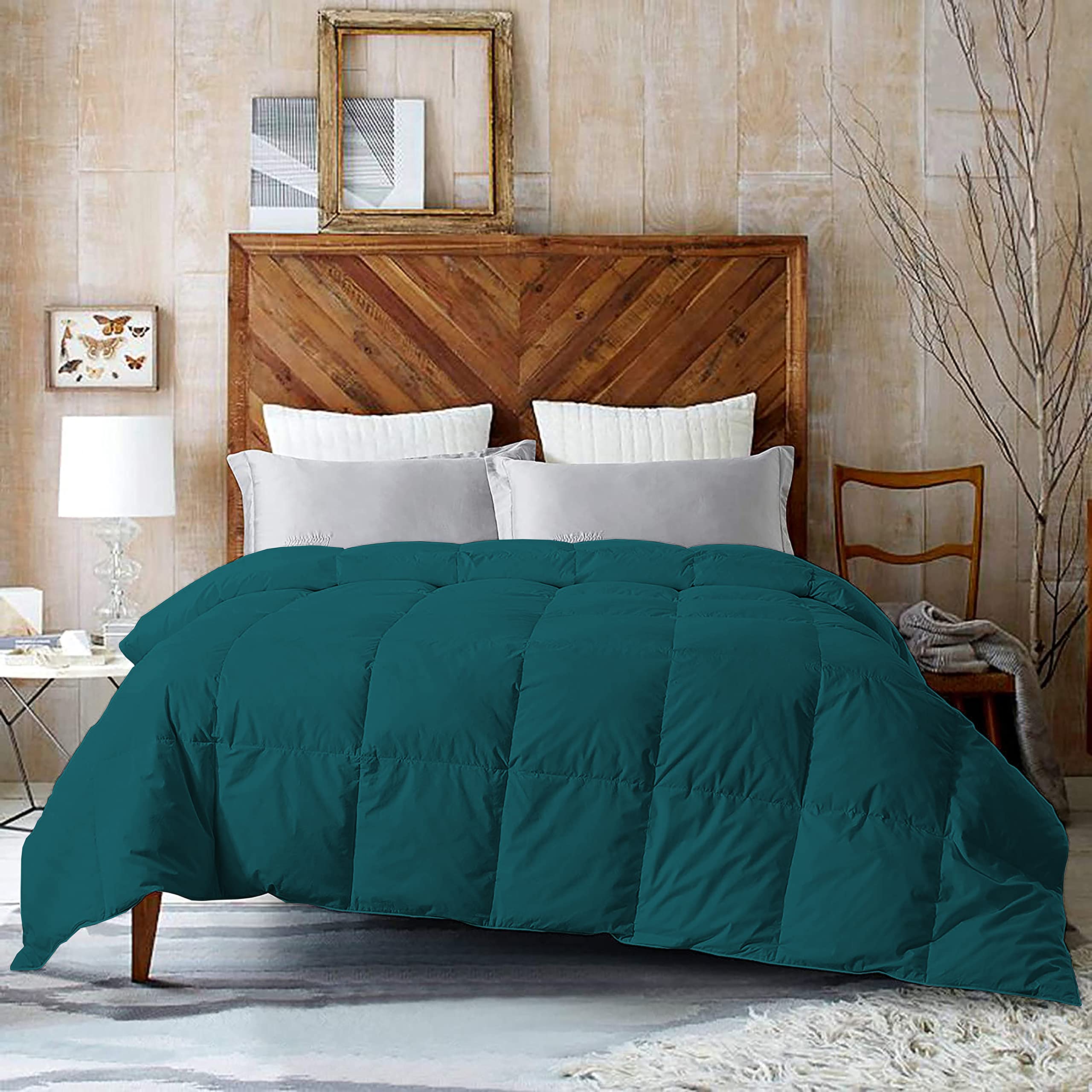 YRM Bedding's Winter Blanket Queen Size Bed Luxury Soft Quilted 300 GSM  Microfiber Comforter/ Blanket/Dohar/Rajai (90