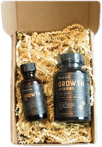 The Beard Club - Best Beard Grooming Products Subscription: Growth Kit