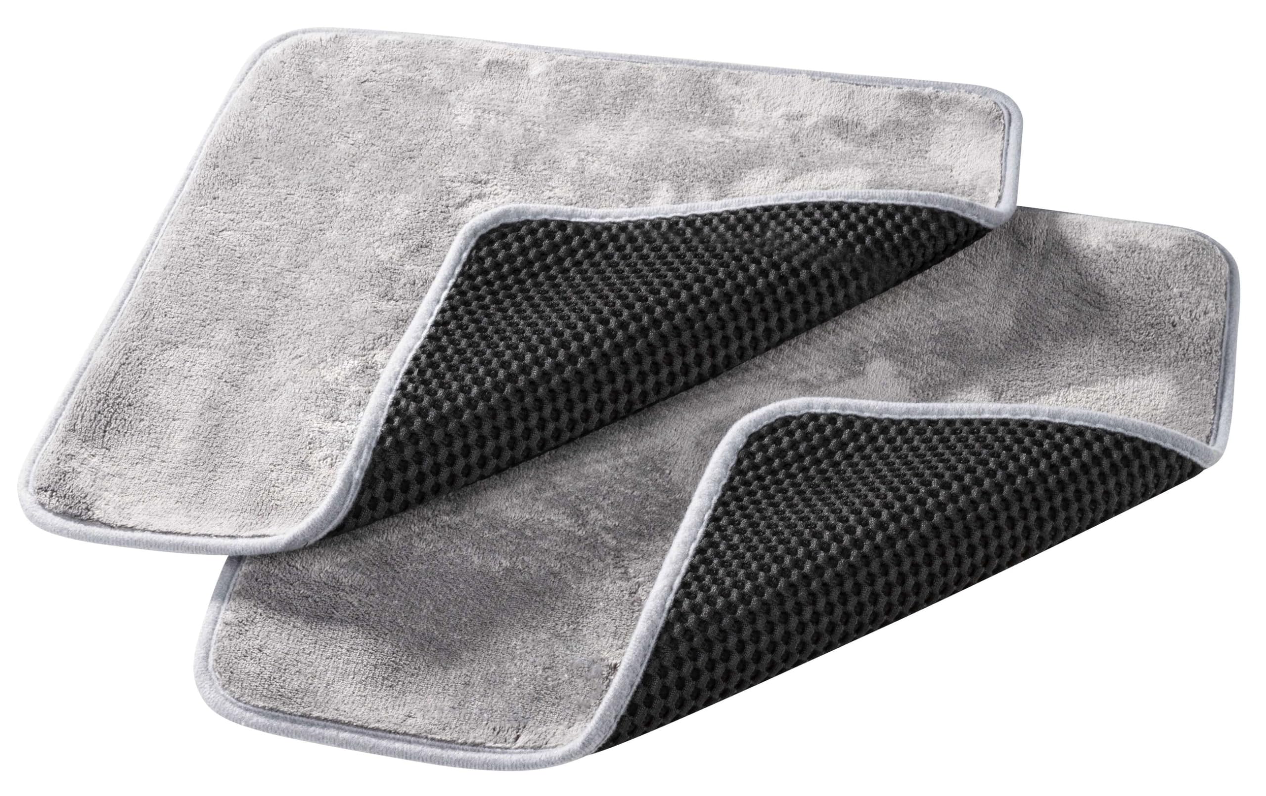 Walser paños de Microfibra para Coche, paño de Secado Coche, paño de Secado con Extra absorbencia y Extra Suave, 40x40cm paño de Pulido para secar y Limpiar sin Rayas