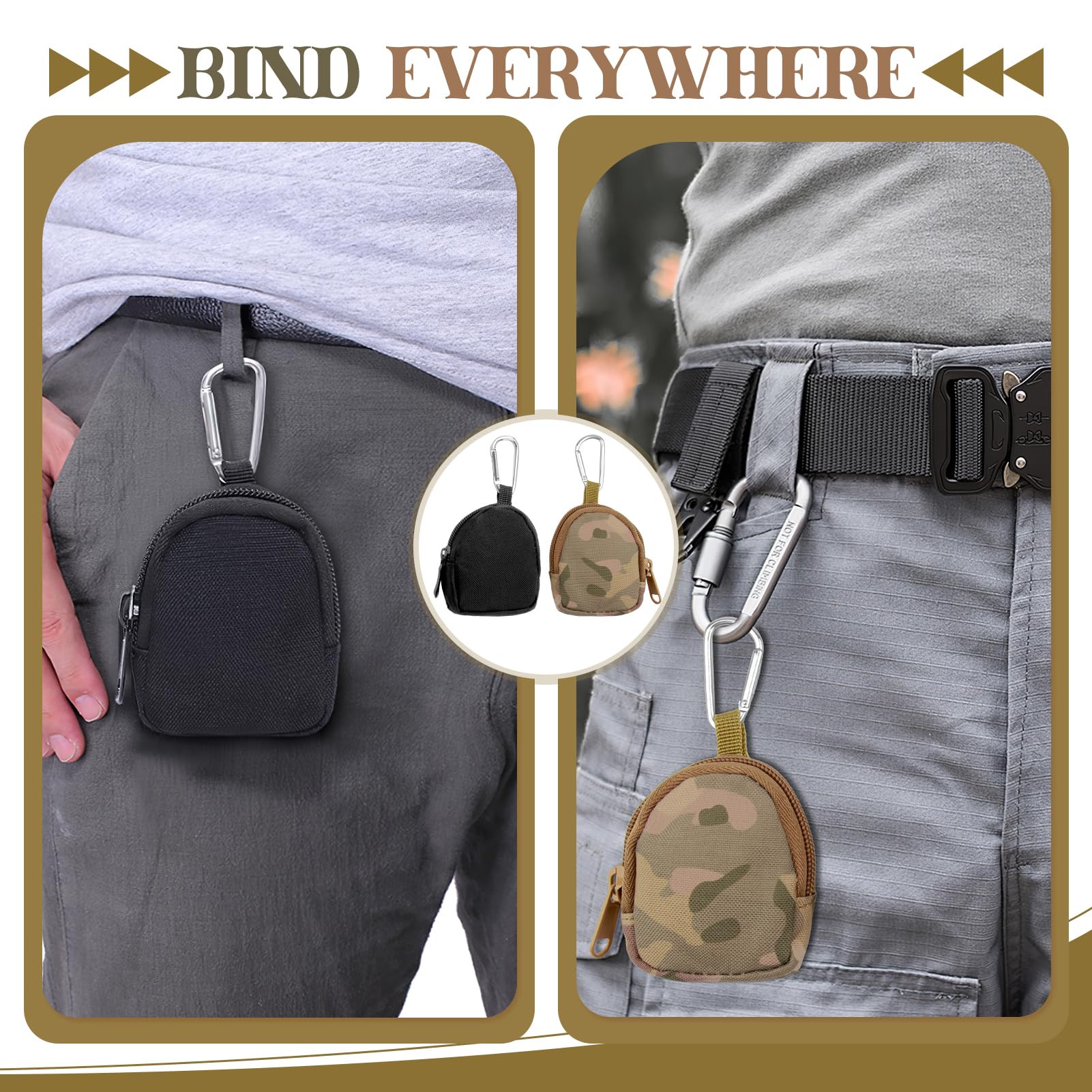 Borsa Porta Dolcetti Per Cani | 2 Pezzi | Impermeabile | Con Moschettone | Per Addestramento E Passeggio - Foto 7