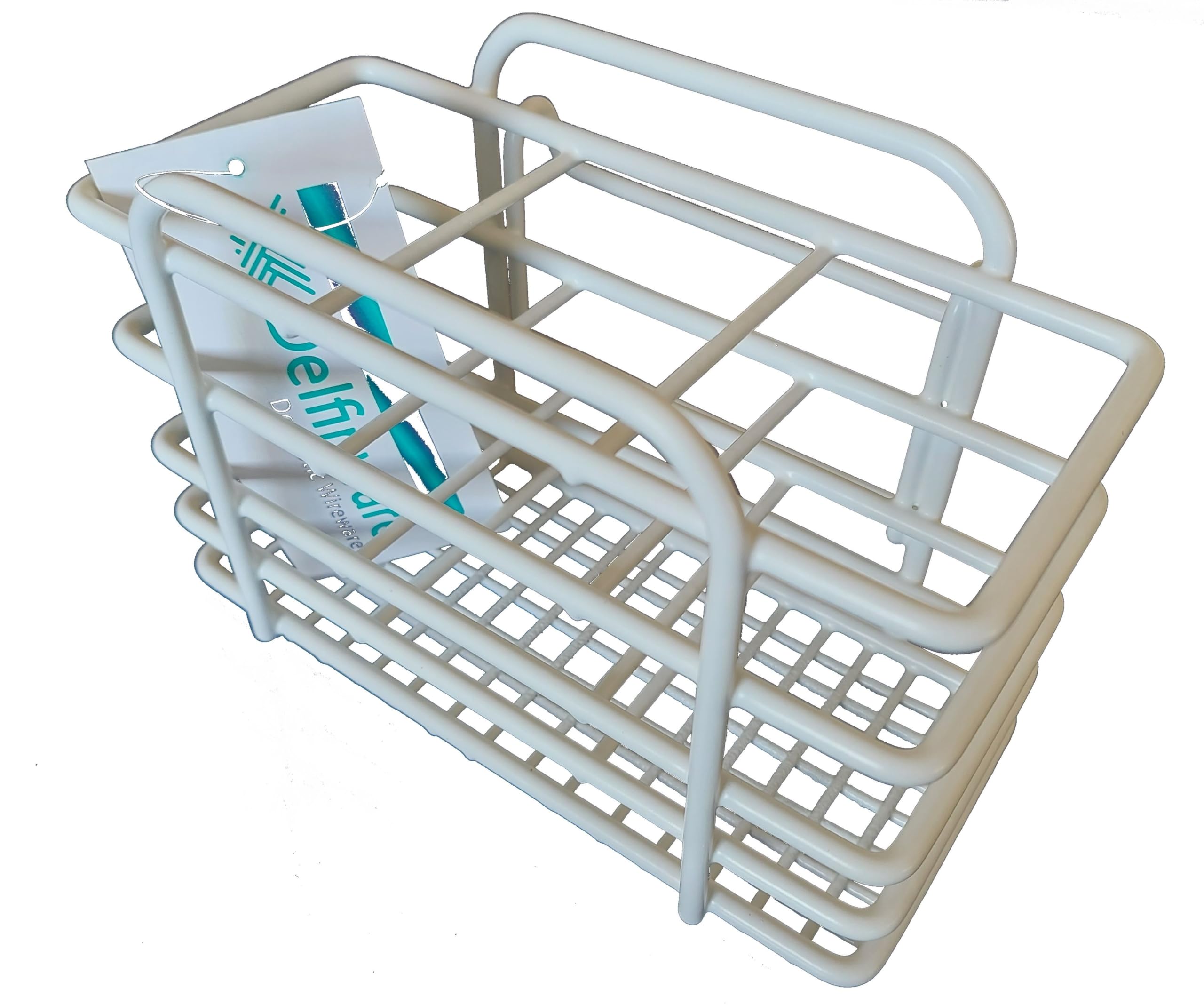 Delfinware White Cutlery Drainer Cutlery Drainer (2560) Manufactured In The Uk (White)