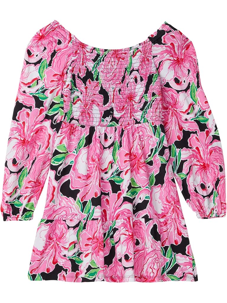 Pink Lilly Pulitzer Mini Jilly Long Sleeved D (Little Kid/Big Kid)