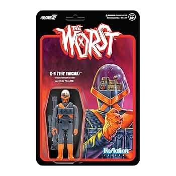super7 THE WORST 3.75インチフィギュア　6種セット Amazon.com: Super7 The Worst X-5 (The Annihilator) - 3.75