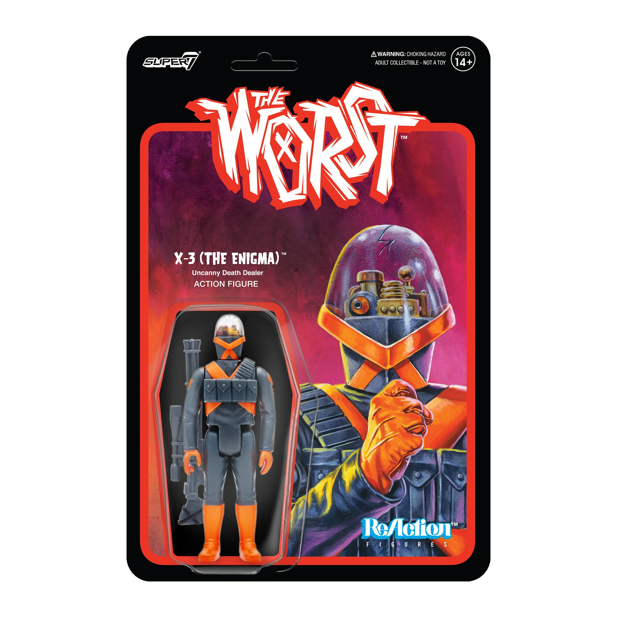 Amazon.co.jp: Super7 The Worst X-3 (エニグマ) - 3.75インチ