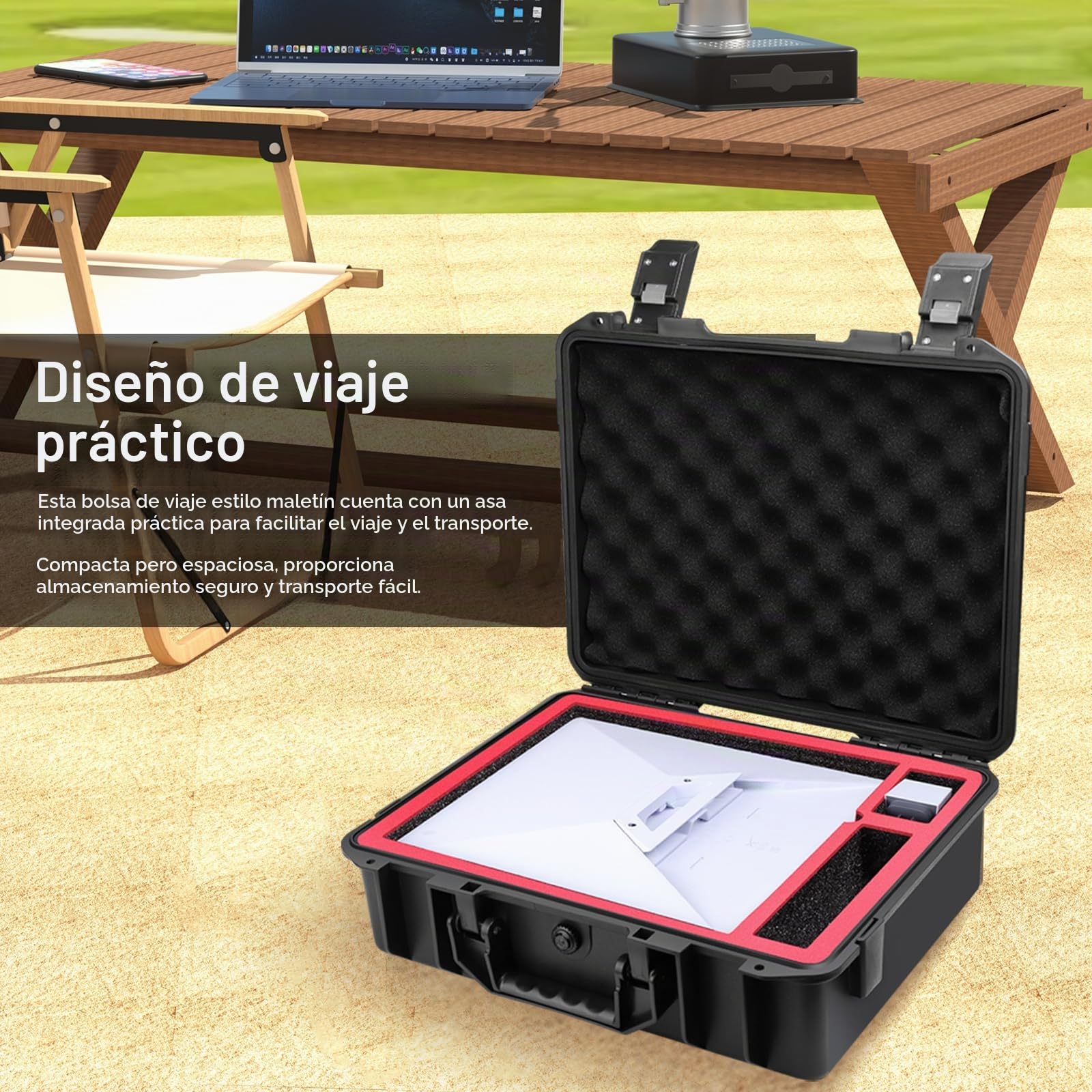 Estuche Rígido para Starlink, Estuche de Viaje Carcasa Dura de EVA Interior de Espuma Que Absorbe los Golpes Resistente al Agua y a los Golpes Estuche de Viaje Portátil de Almacenamiento