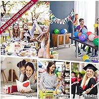 Vista 8 de Bolsa de lona con asas con cremallera para mujer, dama de honor, cumpleaños, boda, madre, señoras, bolsas de regalo para compras