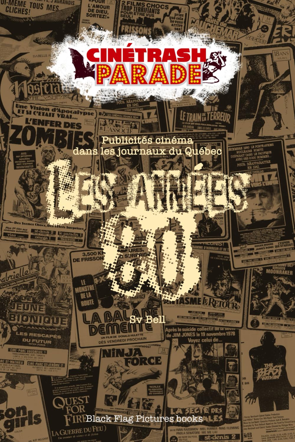 Les Années 80 Publicités cinéma Québec recueil affiches rétro