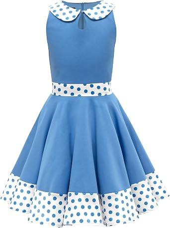 BlackButterfly Girls Zoey Polka Dot Dress