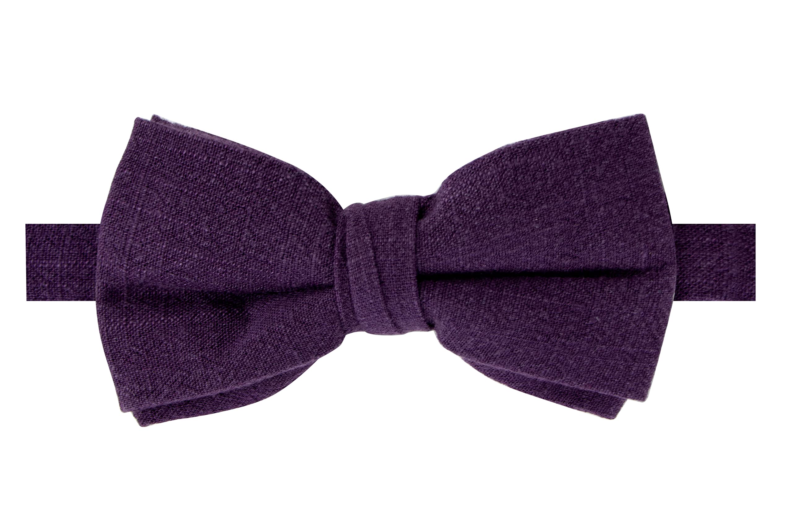 Spring Notion Men's Linen Blend Bow Tie