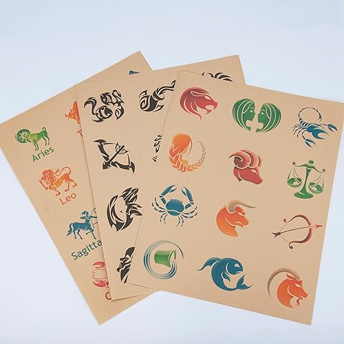 Miniatura 5 de NATURALABEL 200 hojas completas de etiquetas adhesivas de papel kraft marrón imprimibles de 8.5 x 11 pulgadas, etiquetas autoadhesivas para