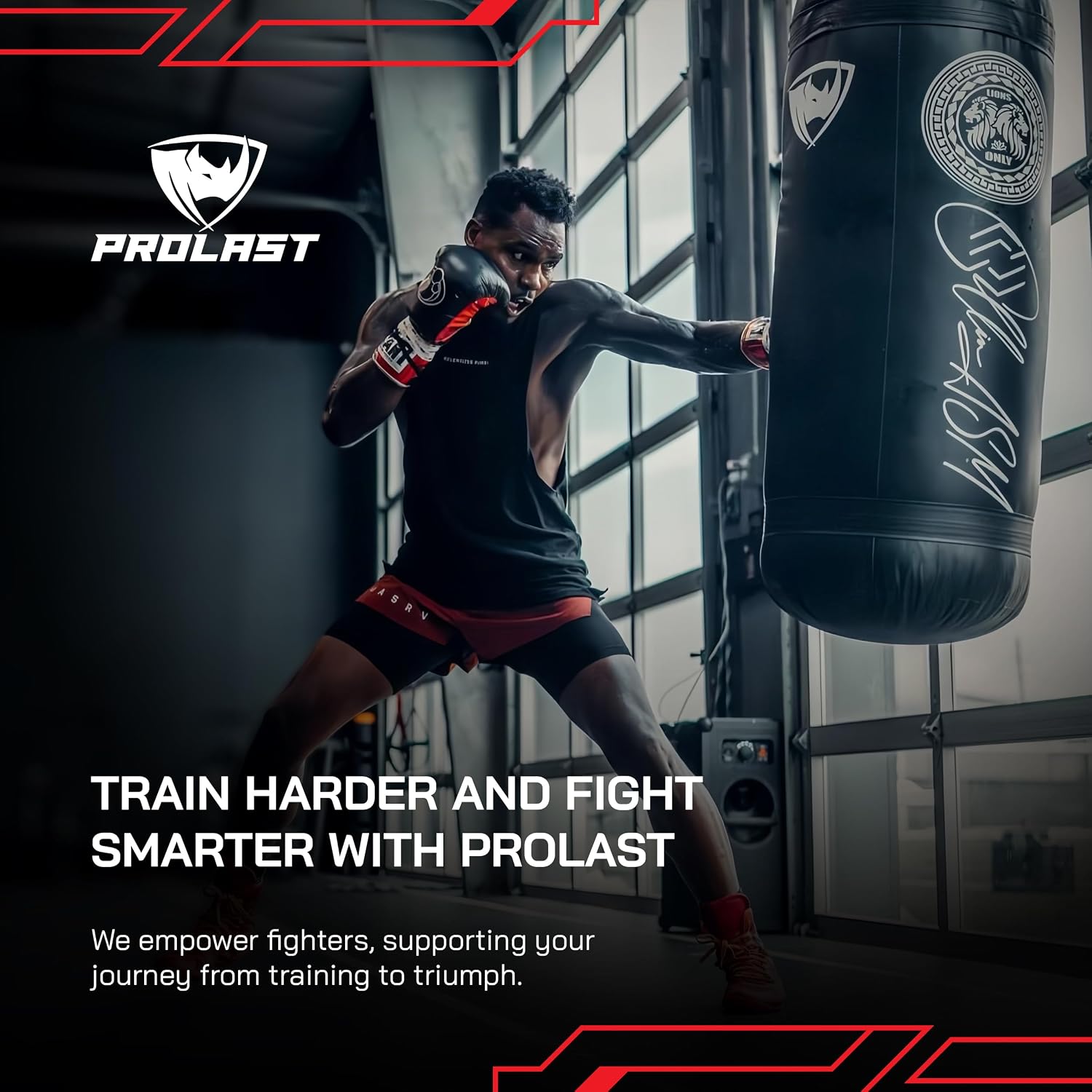 PROLAST Teardrop Heavy Punching Bag for Adults, Hook and Uppercut, Body Snatcher, Boxing, MMA, Muay Thai Training Equipment