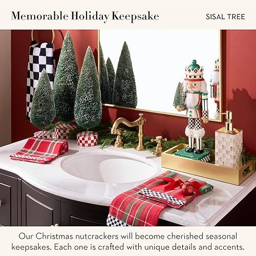 Miniatura 39 de MACKENZIE-CHILDS Figura decorativa de cascanueces, cascanueces de madera decoración del hogar de Navidad, Highland