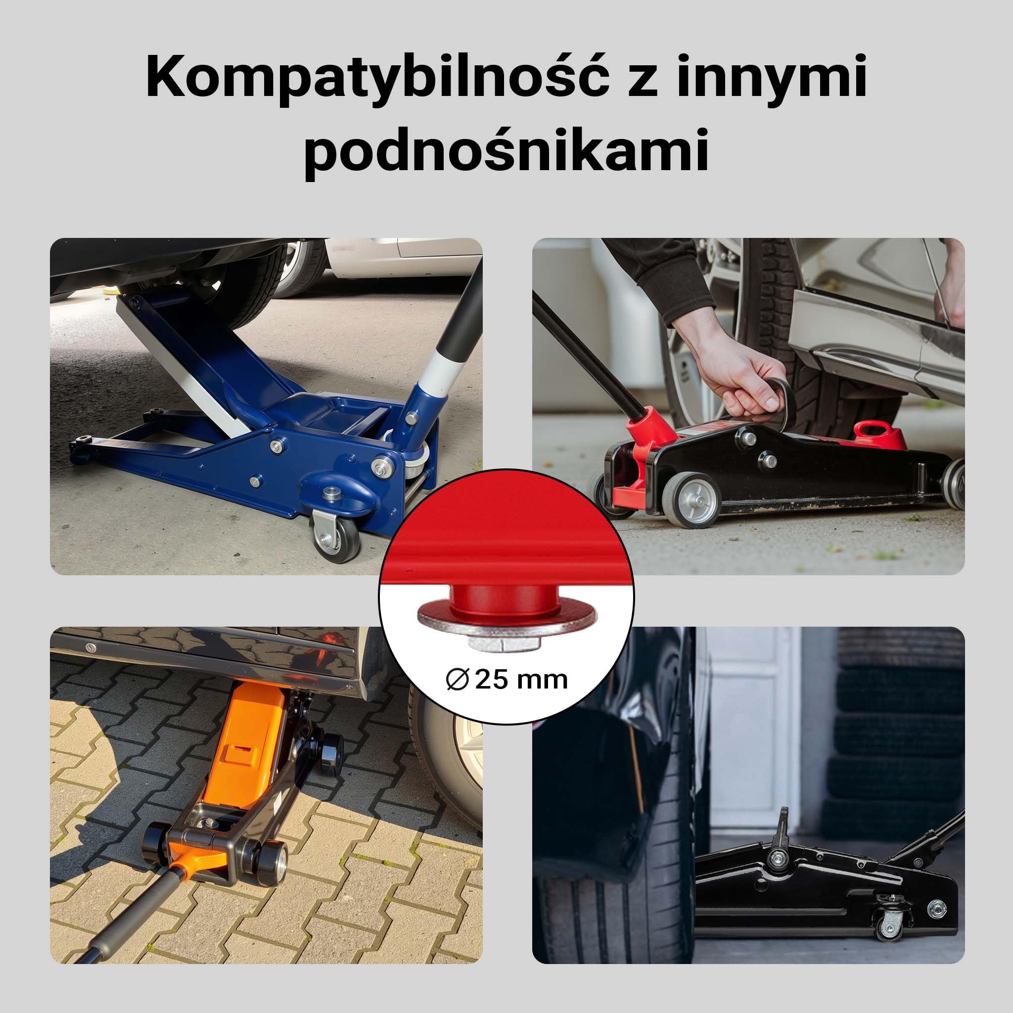 Wiltec belka poprzeczna mostu podnośnikowego 2000kg Belka poprzeczna mostu podnośnikowego z gumowymi podkładkami