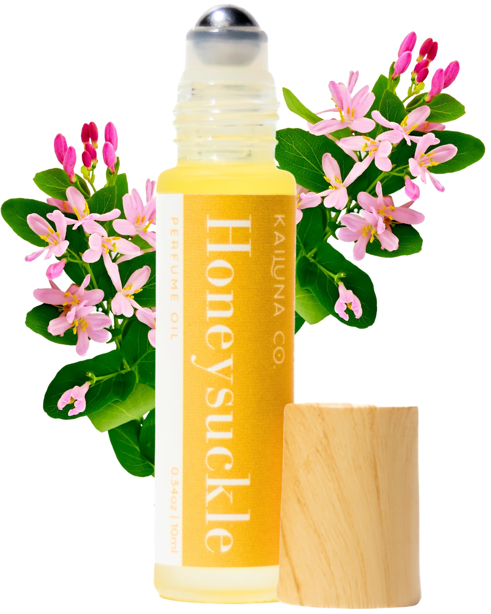 Honeysuckle Essential Oil Perfume Roll On Organic Jojoba Oil