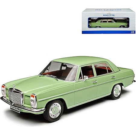 Model Car Group Mercedes Benz 220 8 Strich Acht Limousine Grun W114 1967 1976 1 18 Modell Auto Mit Individiuellem Wunschkennzeichen Amazon De Spielzeug