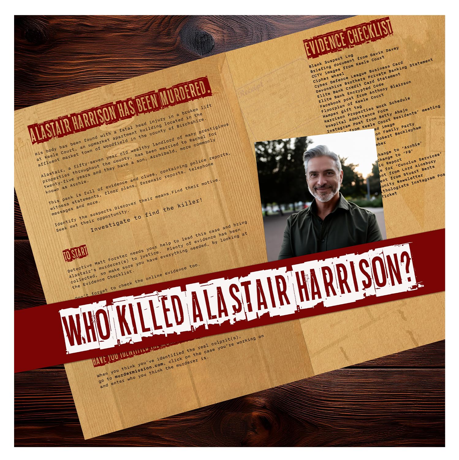Gioco Investigativo Unsolved Mystery: Killer At Keele Court – Risolvi Il Caso In 3 Ore Con Prove Fisiche E Online - 4