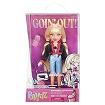 Bratz Goin’ Out! Bambola – Cloe – 1 Bambola da Collezione con Accessori, Dotata di un Vestito, una Borsetta, un Paio di Occhiali da Sole e una Spazzola – Giocattolo per Bambini – Età 6+