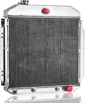 4-Row Aluminum Radiator Fits For 1957-1960 Ford F100 Truck 3.6L 4.4L 4.8L 5.8L AT 1958 1959 Cooling Radiators