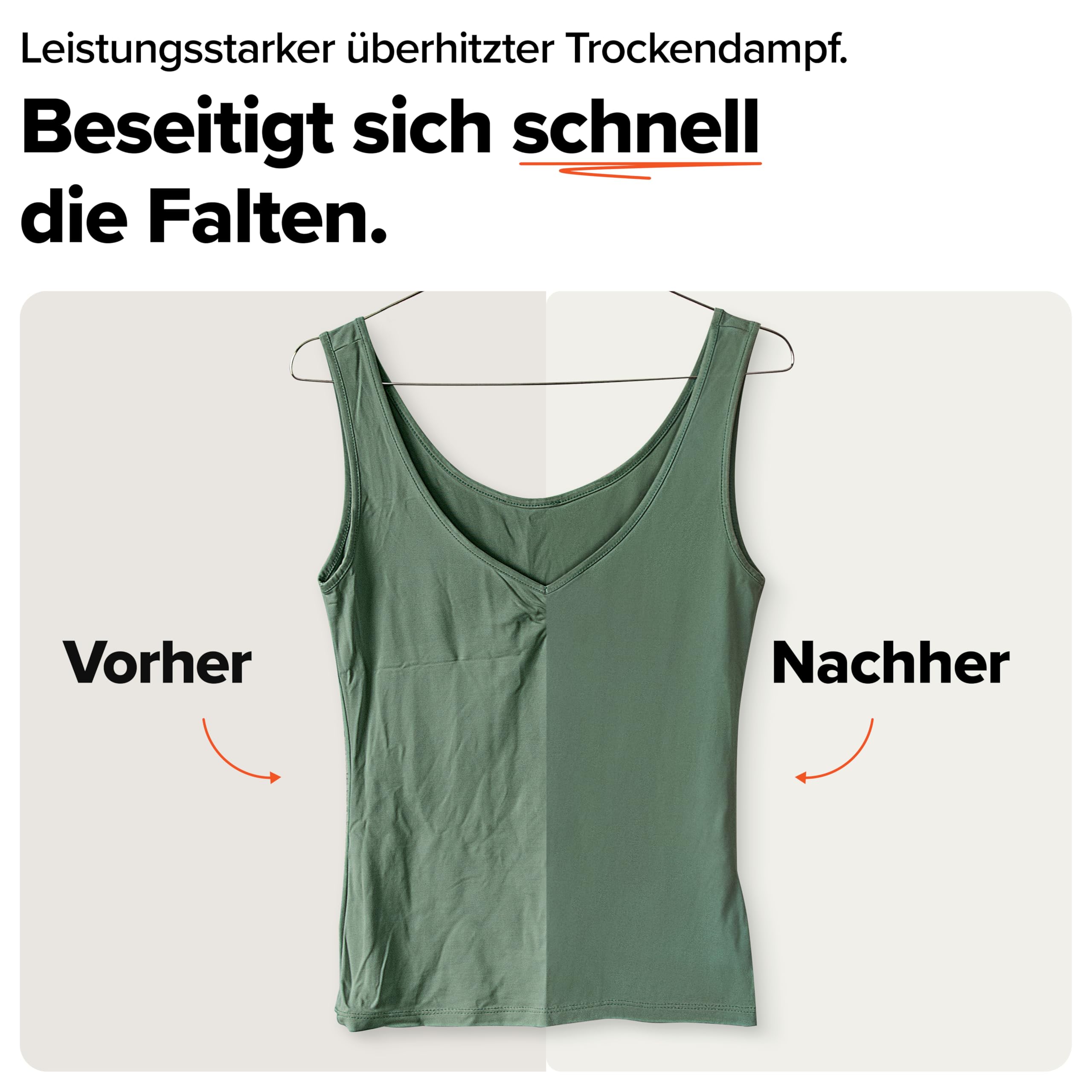 Dupray Voila 3-in-1 Dampfglätter mit Aufsatz, 1200 Watt, Tragbarer Stoff- und Kleidungsdampfer, Reisedampfglätter, Travel Steam Iron, Trockendampf, Schnellaufheizung, Dampfbügeleisen, weiß