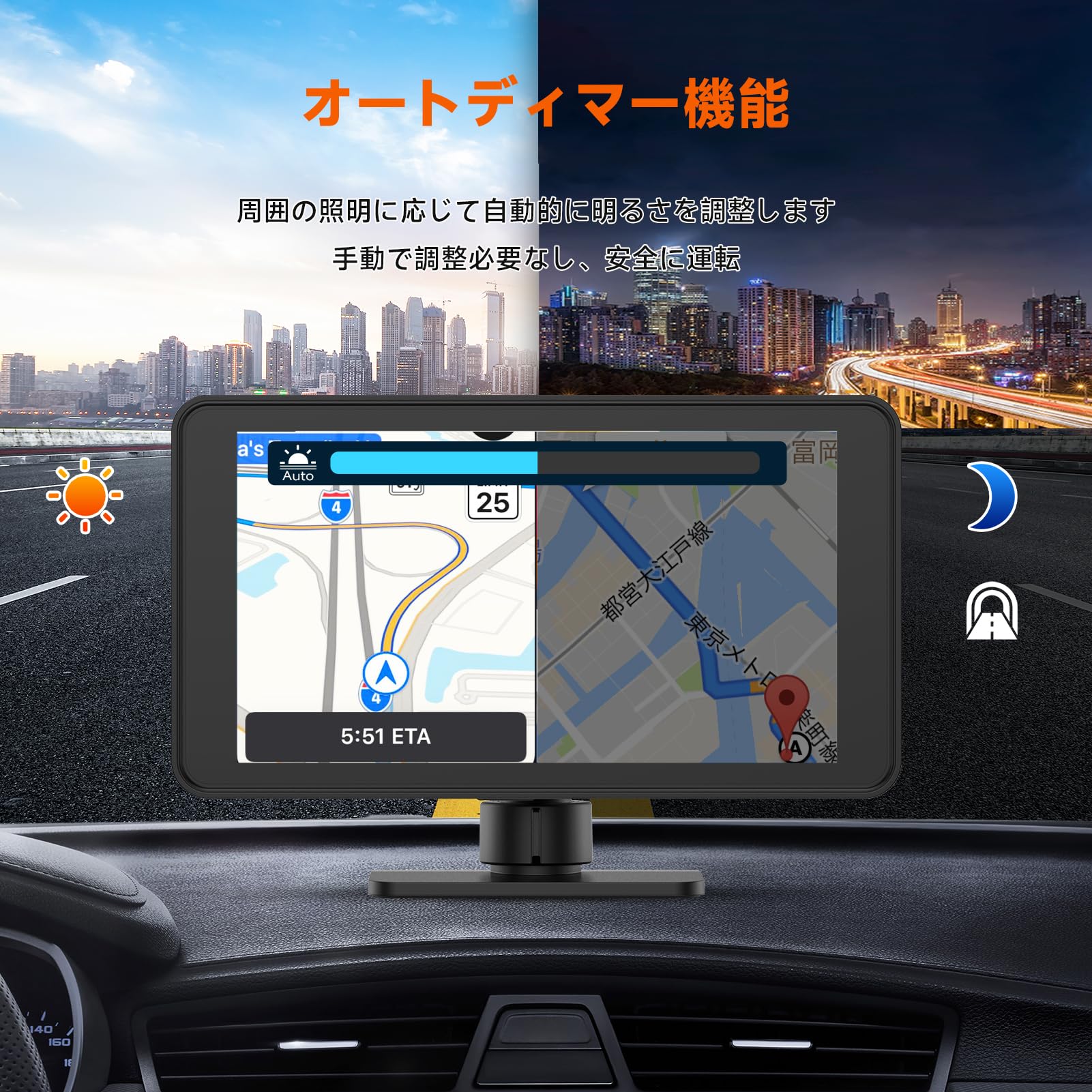 Amazon.co.jp: Spedal ワイヤレスCarPlay Android Autoに対応 2.5K