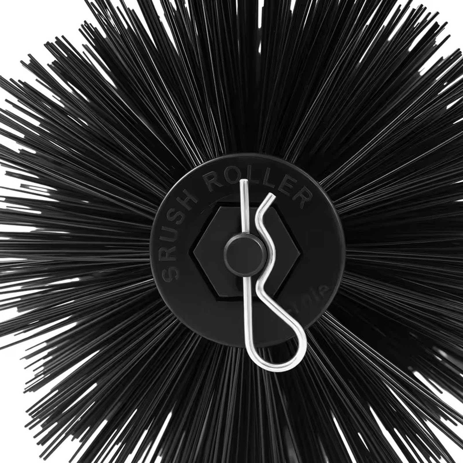 Barredora de Cabeza de Escoba de 9 Dientes, Cepillo de barredora eléctrica, Accesorio de Escudo for Parejas, Cepillo de cerdas, Accesorio de Eje de Pareja, Cabezal de Cepillo rodante