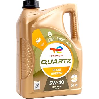 Total Quartz 9000 5 W - 40 Engine Oil, 5 L, Single, 5l