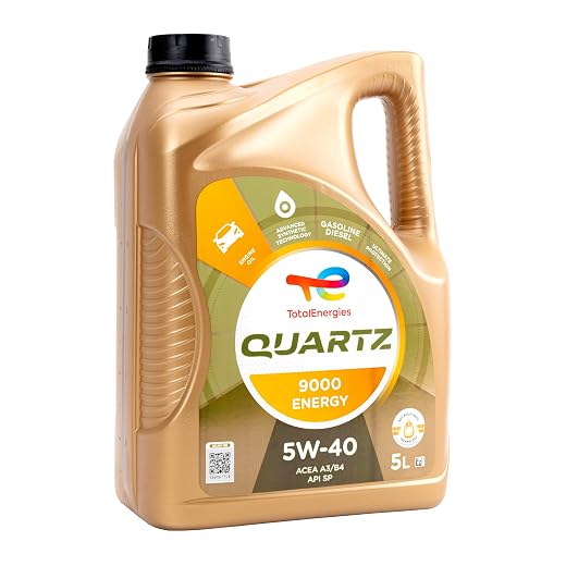 Total Quartz 9000 5W40, Huile Moteur 5L
