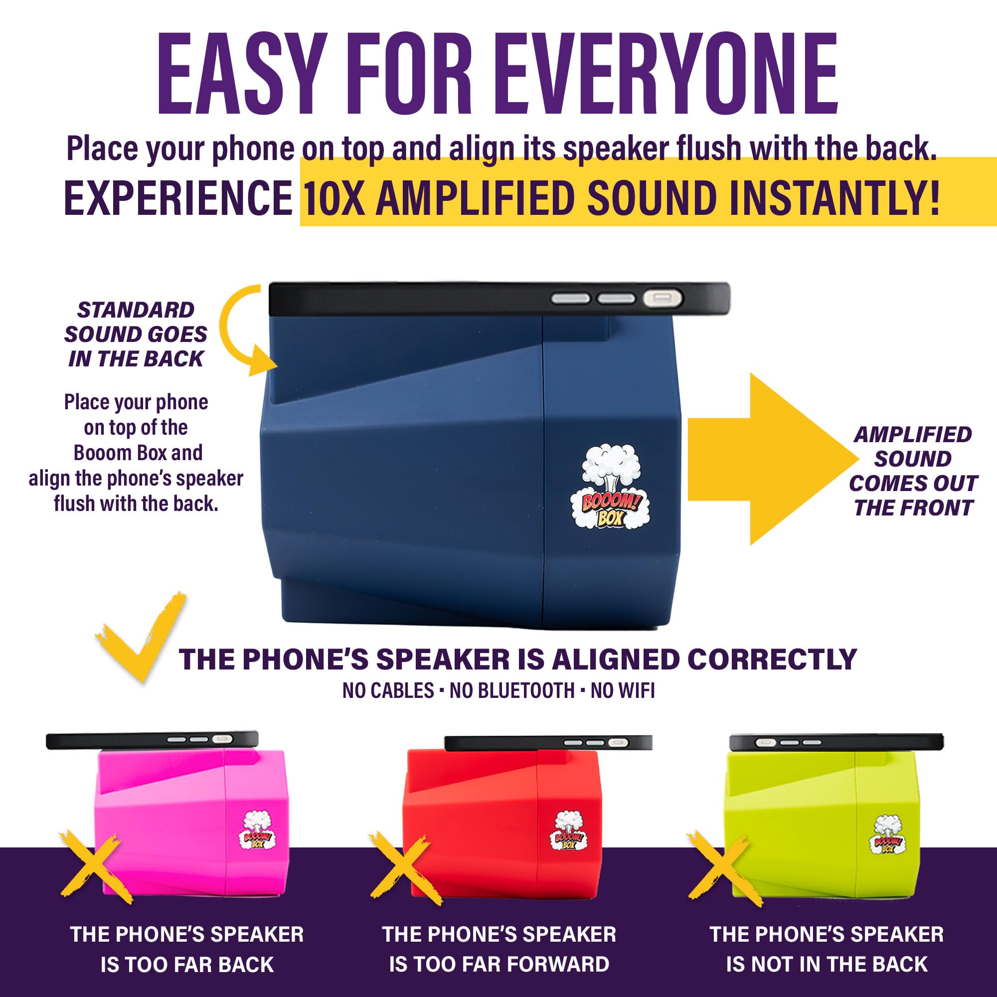 Amazon.com: Mad Man Phone Volume Amplifier Sound Booster - No Bluetooth or Cables, Set Smartphone on Speaker to Amplify Audio, Universally Compatible, Works with Speakerphone, Perfect for Seniors (Lime) : Electronics Amazon.com: Mad Man Phone Volume Amplifier Sound Booster - No Bluetooth or Cables, Set Smartphone on Speaker to Amplify Audio, Universally Compatible, Works with Speakerphone, Perfect for Seniors (Lime) : Electronics