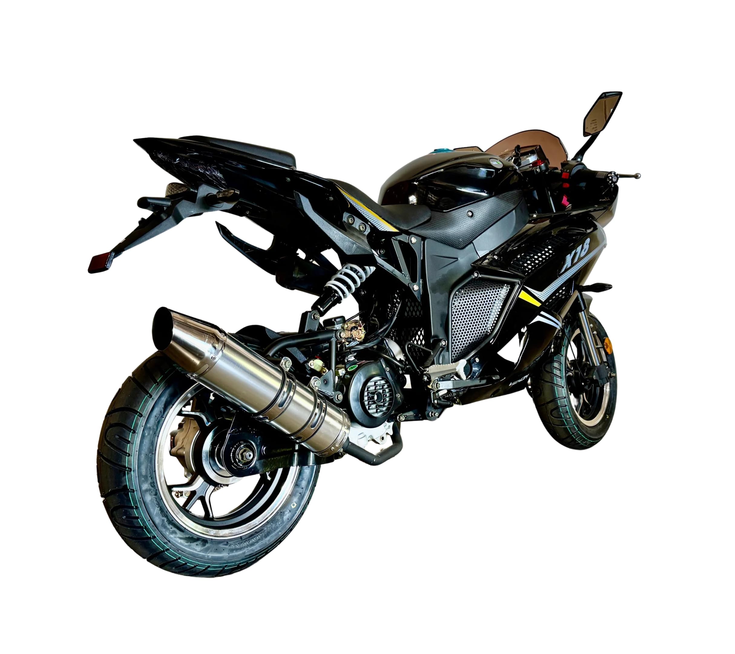 Amazon.com: 50cc Ninja Motorcycle Black | Venom x18 | 49cc Moped