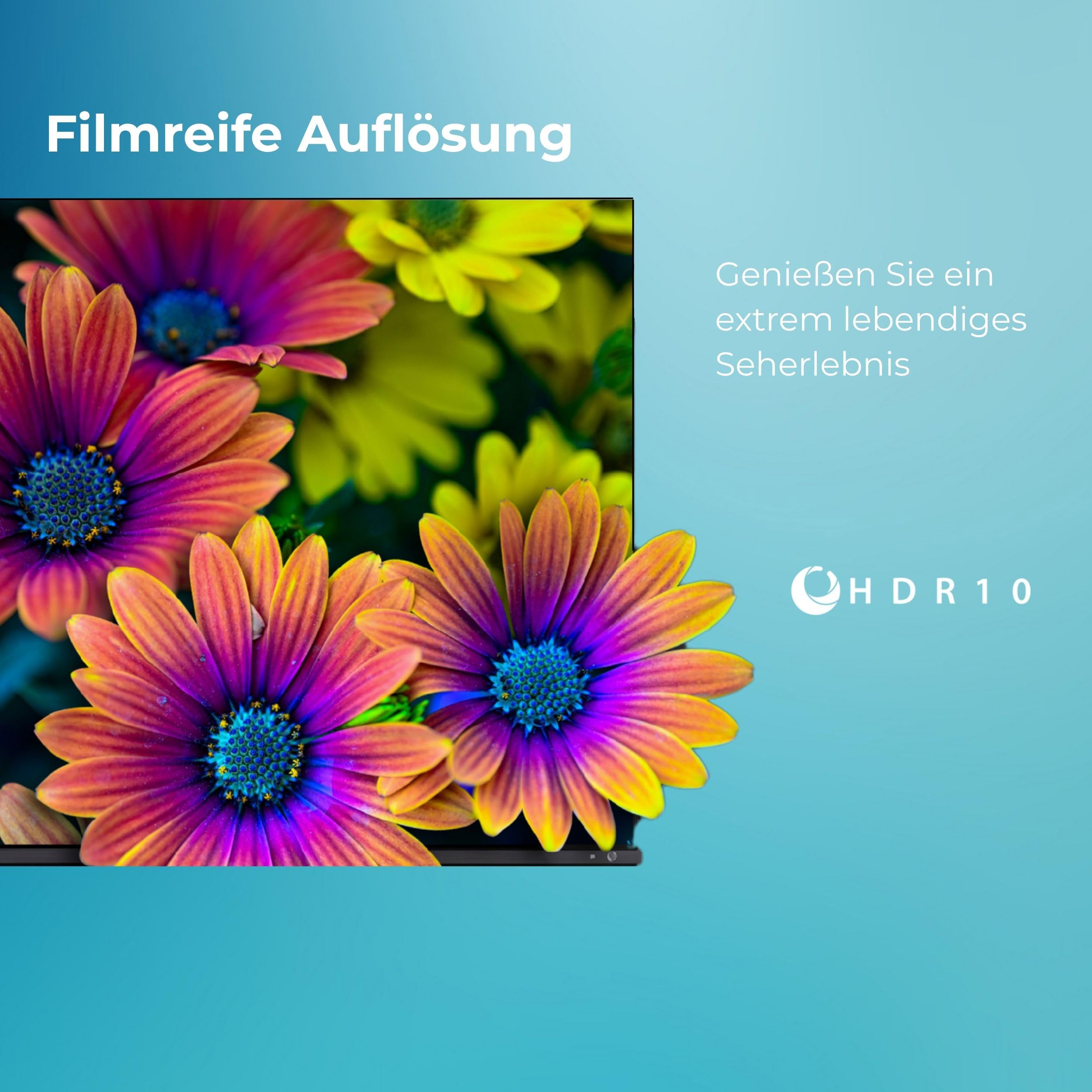 Toshiba 32LV3F63DA Fernseher 32 Zoll Smart TV VIDAA Full HD Fernseher HDR Smart TV mit Triple-Tuner und Bluetooth, LED TV (2026)